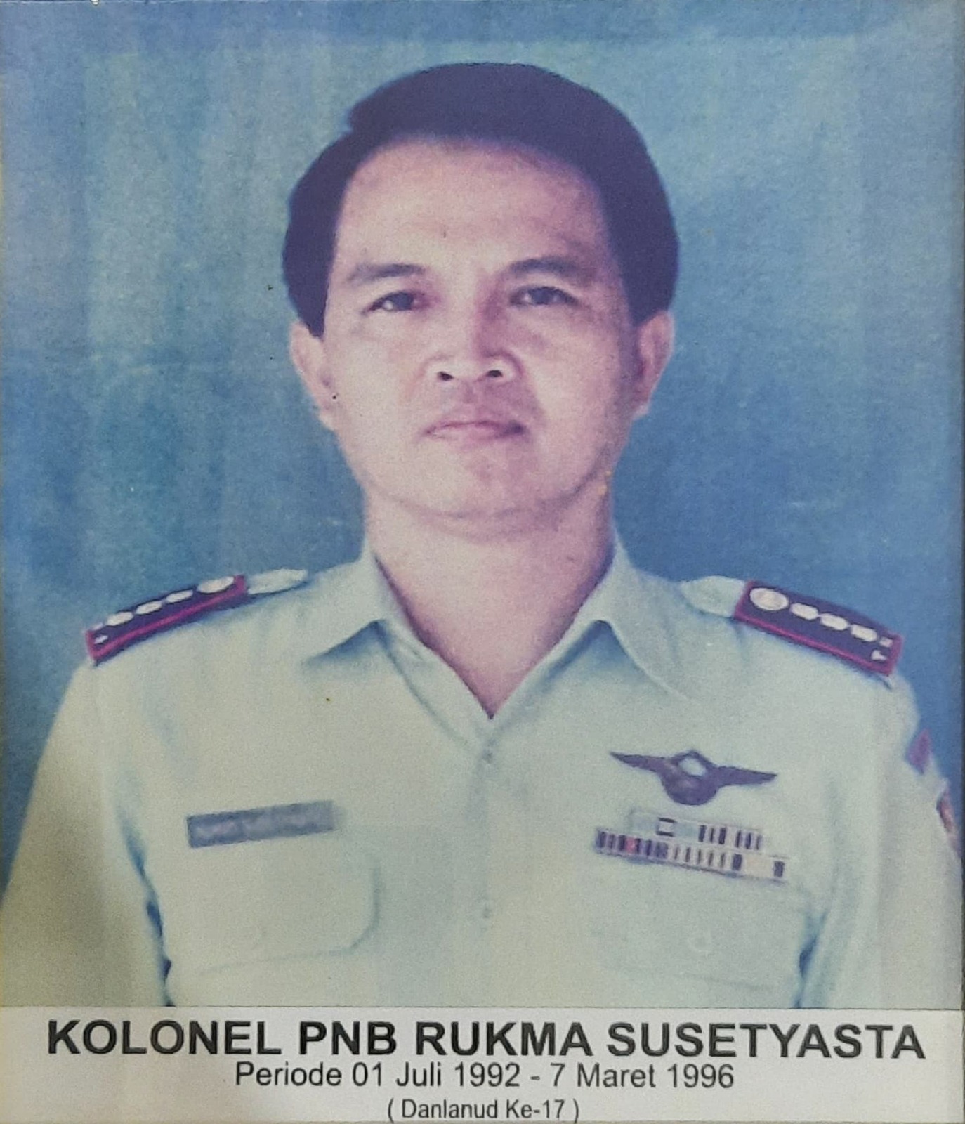 Rukma Raj Danlanud dari masa ke Masa - Pangkalan TNI AU Atang Sendjaja